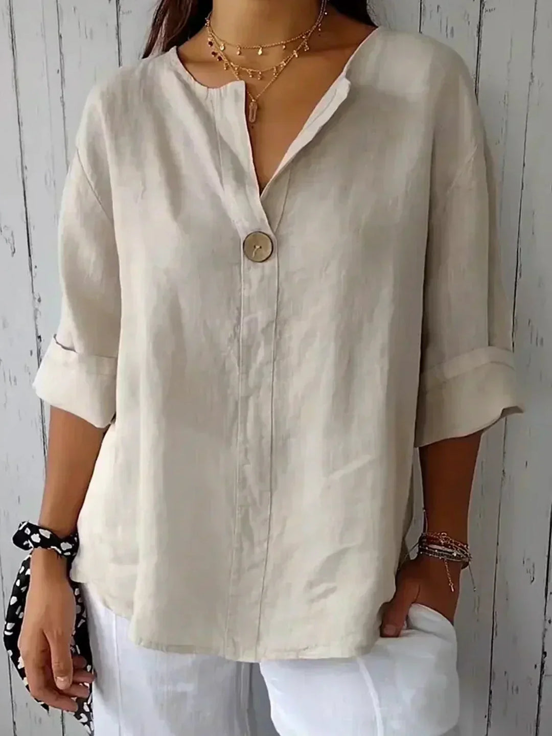 Sophie™ - Casual V-Neck Blouse