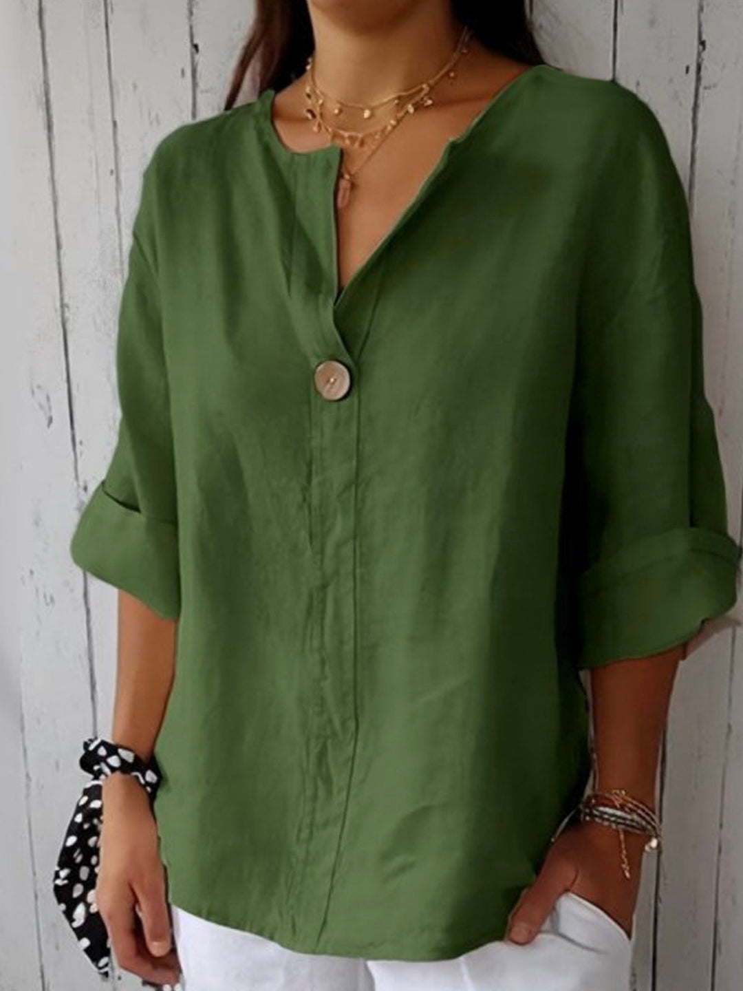 Sophie™ - Casual V-Neck Blouse