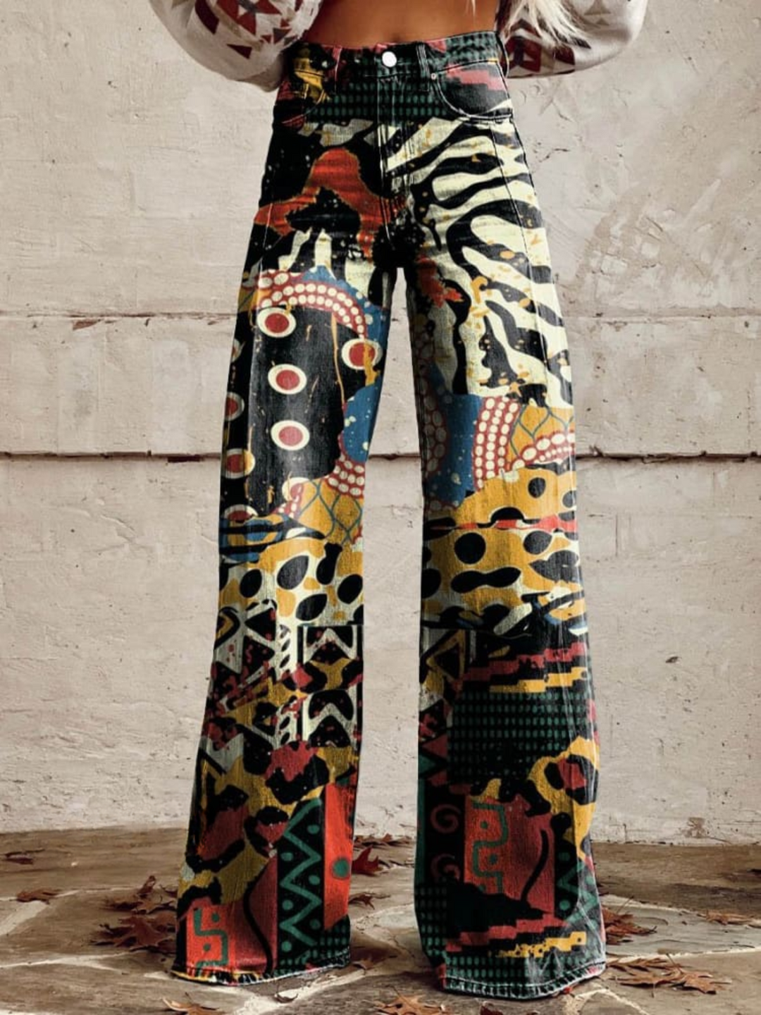 Mia™ - Modern Colourful Wide Leg Pants