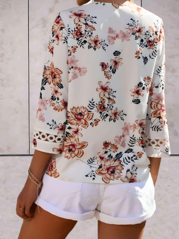 Elizabeth I Timeless Floral Top