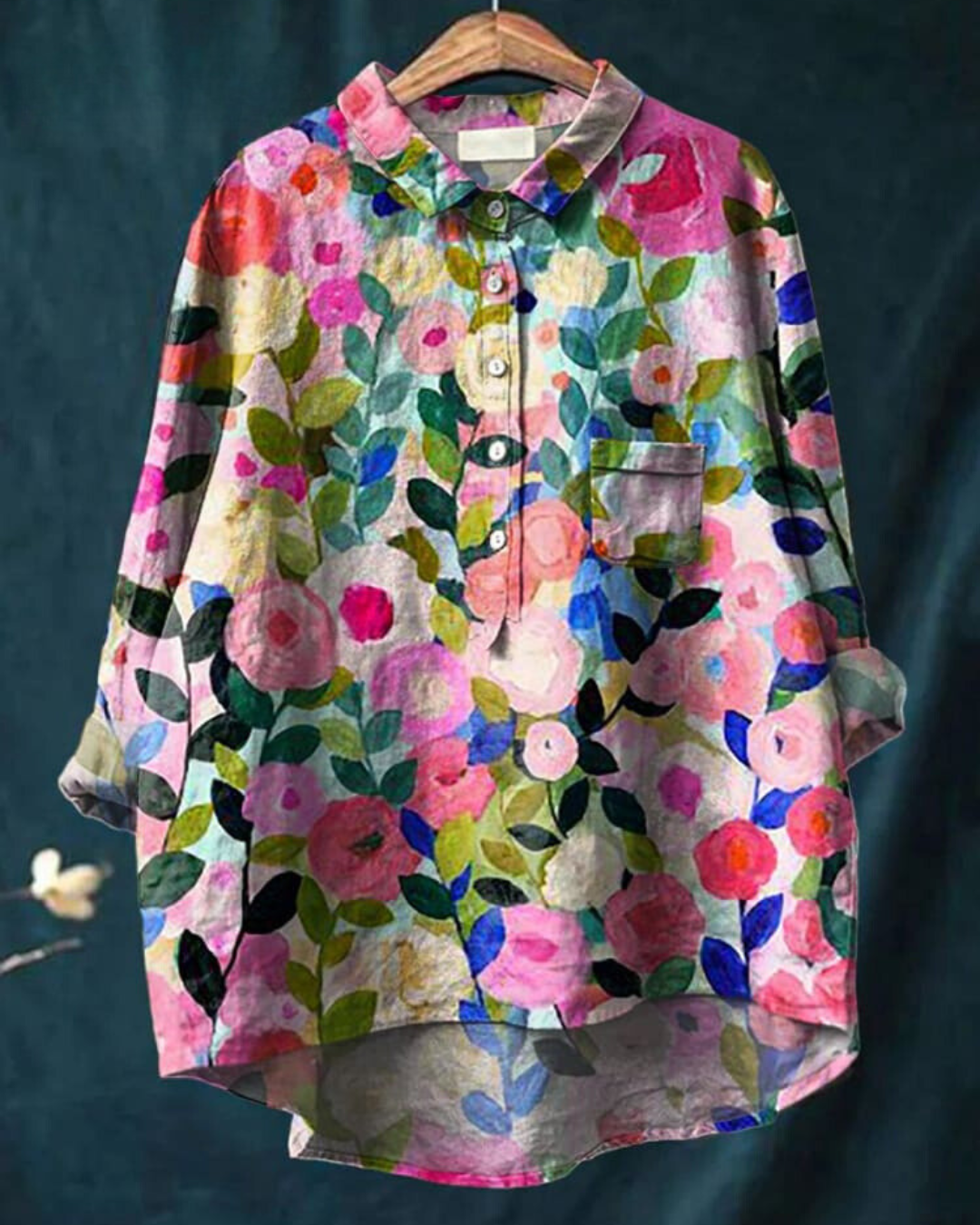 Diana™ - Blouse with floral print