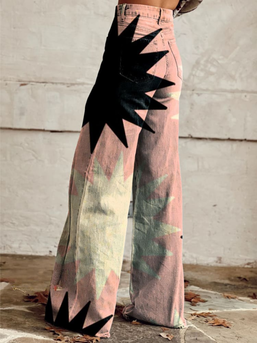 Sophia™ - Pink Explosion Wide Leg Pants