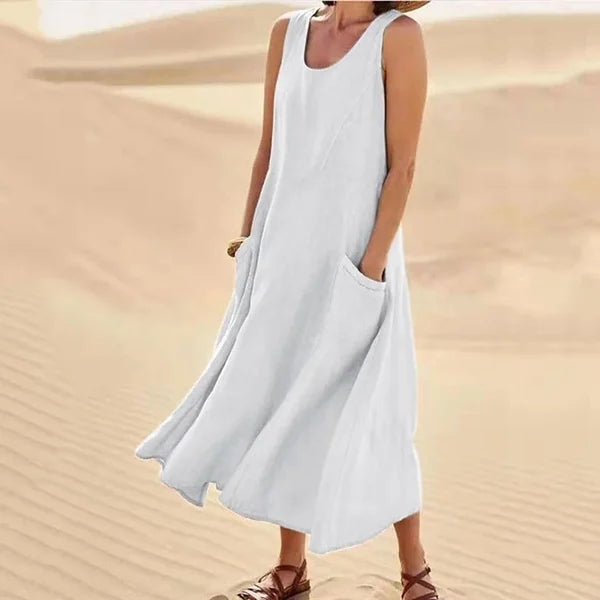 Leia™ - Linen Dress