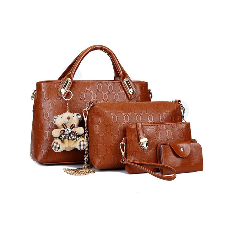 Mia™ - New Stylish Four-Piece Handbag Set