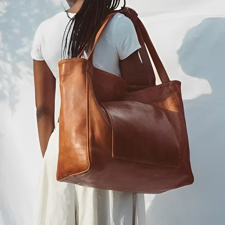 Aurora™ | Vintage Leather Shoulder Bag