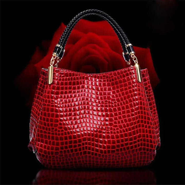 Tessa™ - Stylish Handbag with Crocodile Pattern