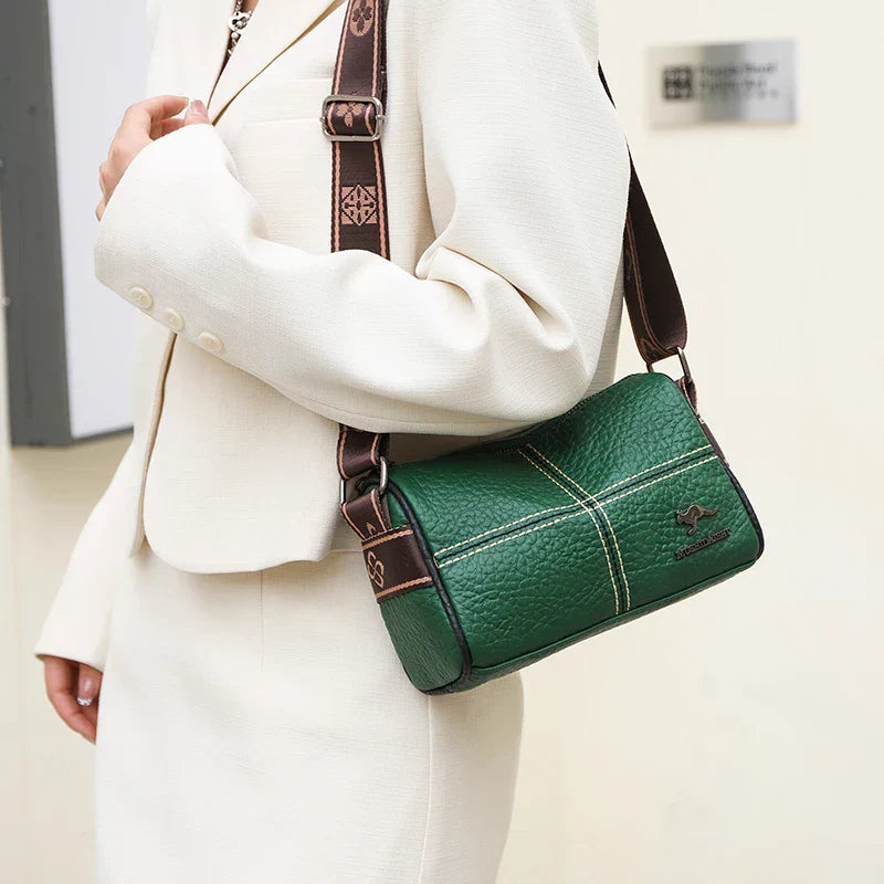 Muse™ - Stylish Crossbody Bag with Stone Grain Pattern