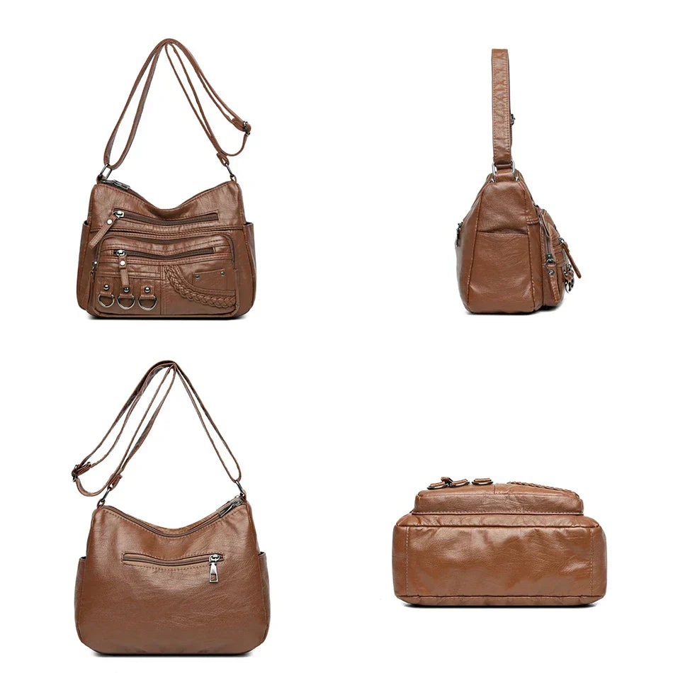 Harper™ - Stylish Vintage-Style Handbags Made of Vegan Leather