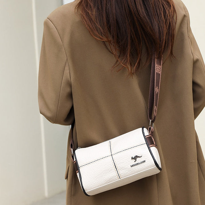 Muse™ - Stylish Crossbody Bag with Stone Grain Pattern