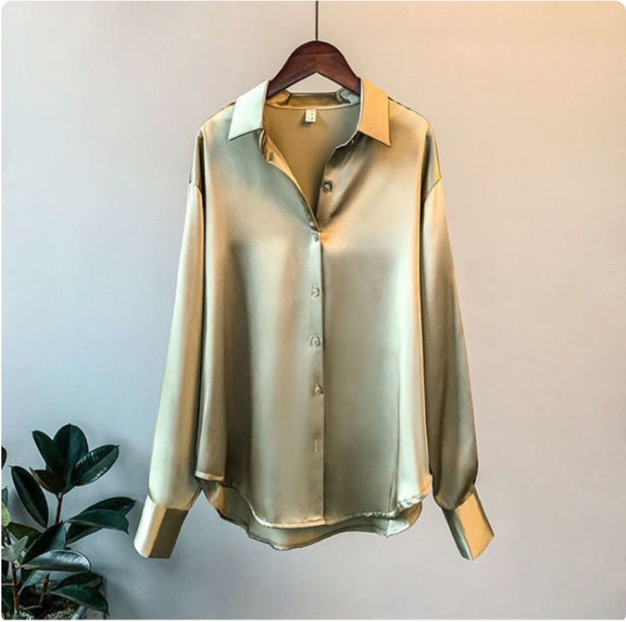 Camicia™ - Women's Satin Shirt