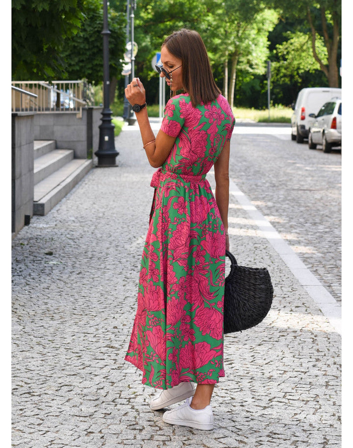 Poppy™ - Comfortable Elegant Floral Dress