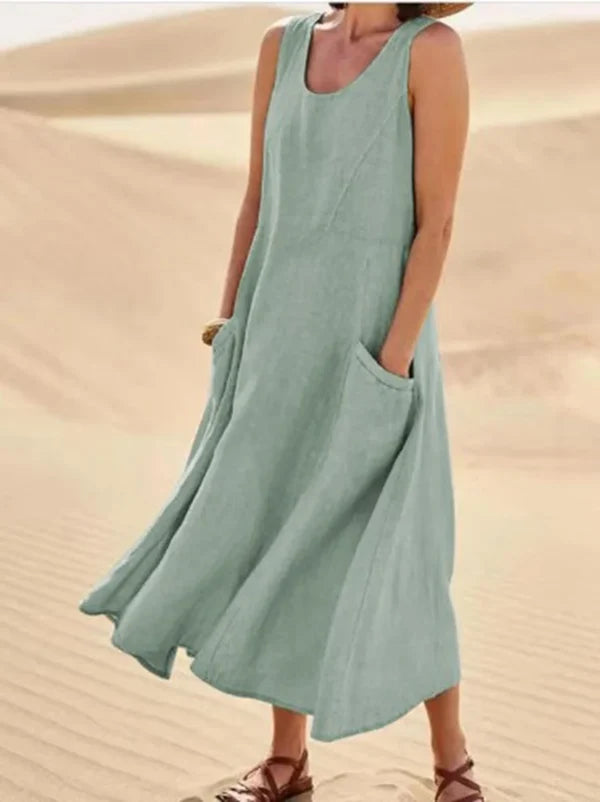 Leia™ - Linen Dress