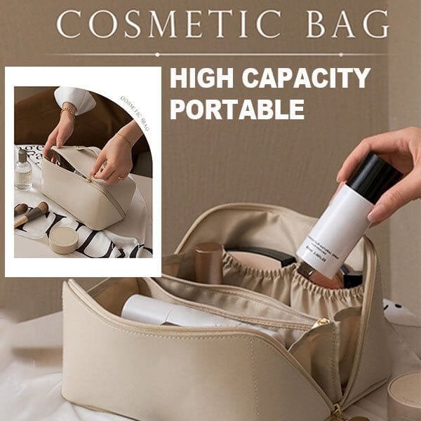 Travel Cosmetic Bag with Large Capacity