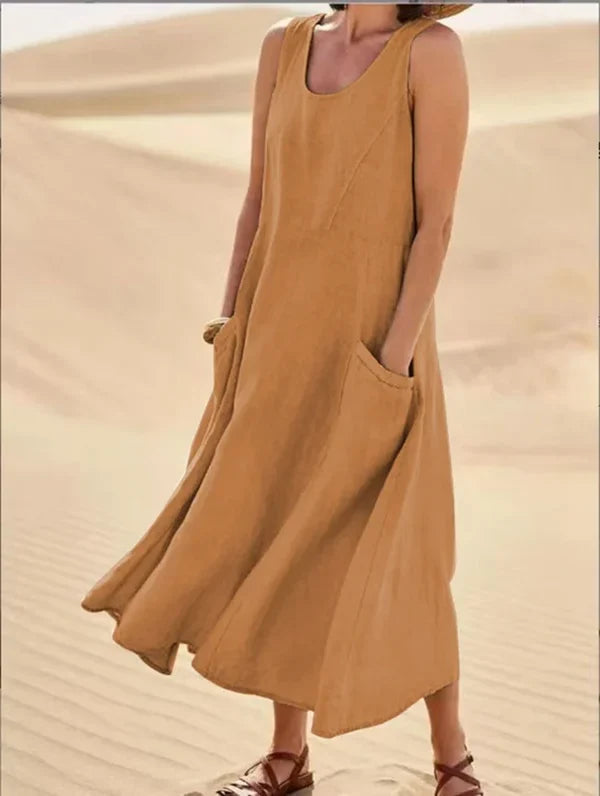 Leia™ - Linen Dress