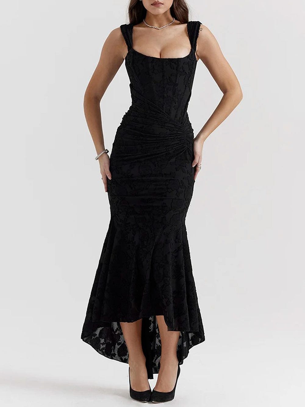 Sandra™ - Elegant Handcrafted Dress