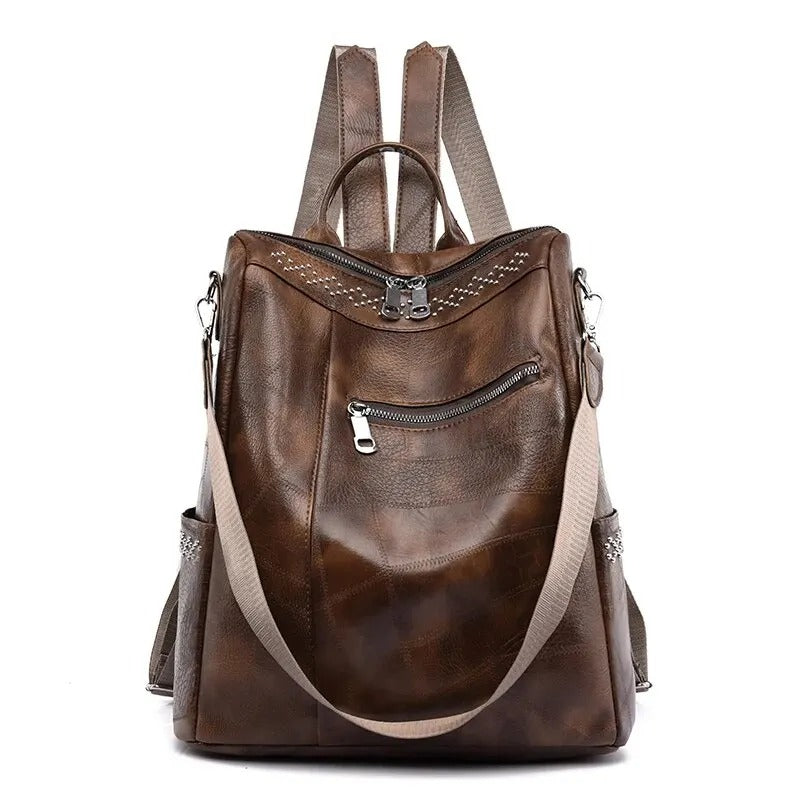 CARINA™ - Vintage Leather Backpack