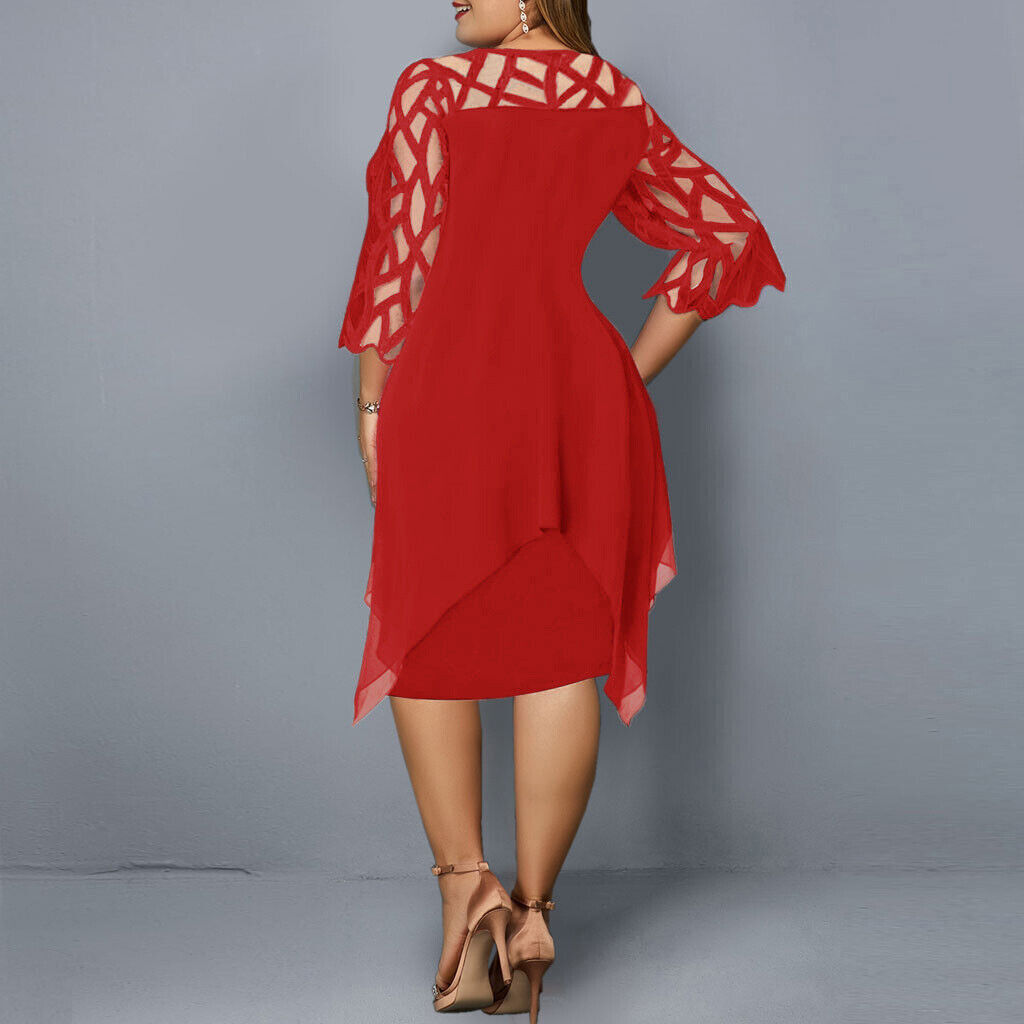 Annika™ | Cut-Out Sleeve Dress